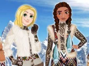 Princess Eskimo Dress Up Online Game