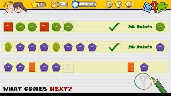 What Comes Next Puzzle Game