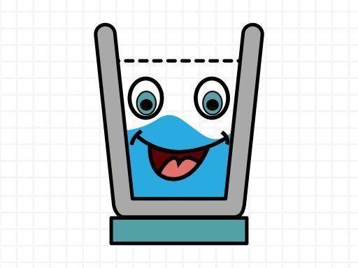 Smiling Glass: Water Fill Puzzle Game