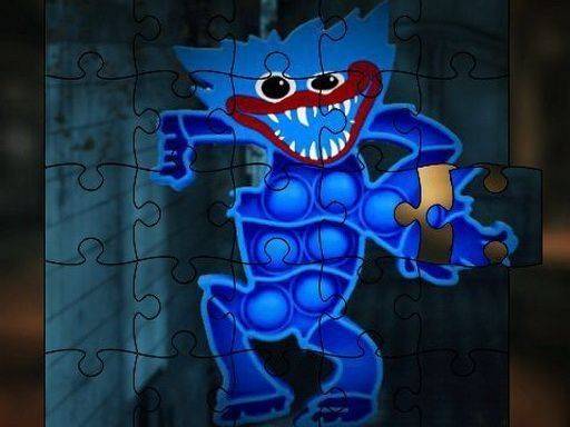 Huggy Wuggy Pop It Jigsaw Puzzle Game