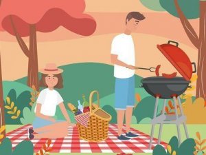 Barbecue Picnic Hidden Objects Puzzle Game