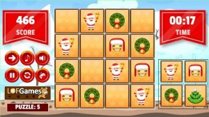 Xmas Sudoku Puzzle Game