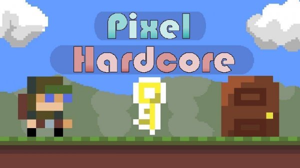 Pixel Hardcore Platformer Game