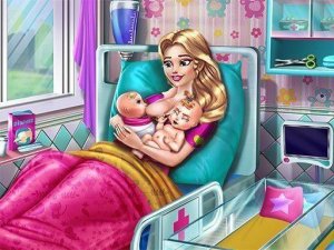 Mommy Twins Birth Online Game