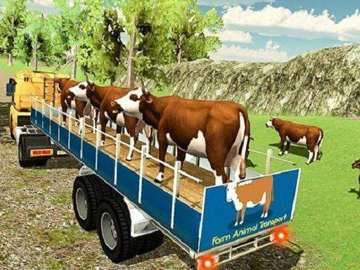 Offroad Animal Truck Transport Game