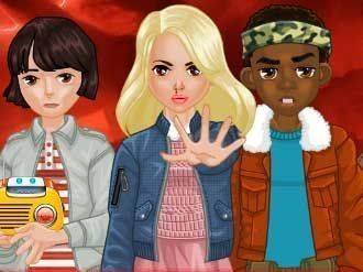 Stranger Things Squad Dress Up Game