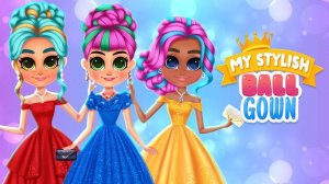 My Stylish Ball Gown Dress Up Game