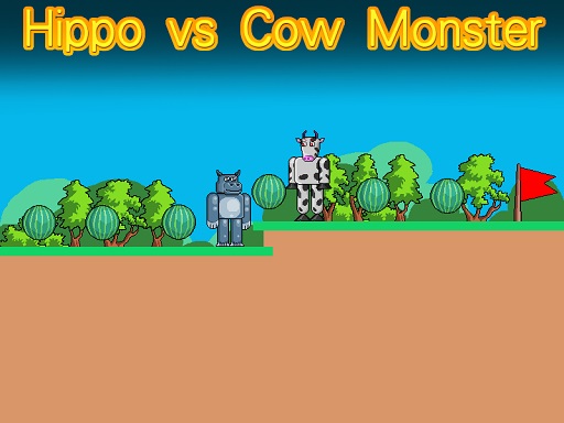 Hippo and Cow Fruit Dash