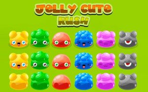 Jelly Cute Rush - Match 3 Puzzle Game