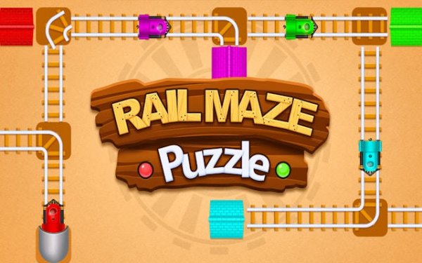 Rail Maze Puzzle: Track Switch Challenge