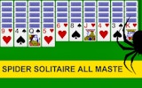 Spider Patience Card Layout