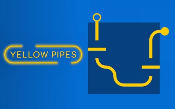 Yellow Pipes - Pipe Connect Puzzle Game