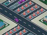 Colorful Car Park Puzzle