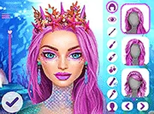 Mermaidcore Makeup Online Game