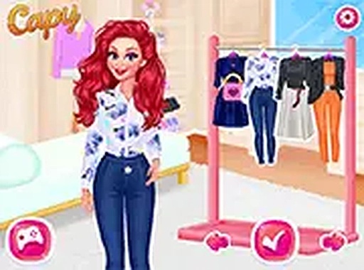 Princess Dressed for Success Dress Up Game