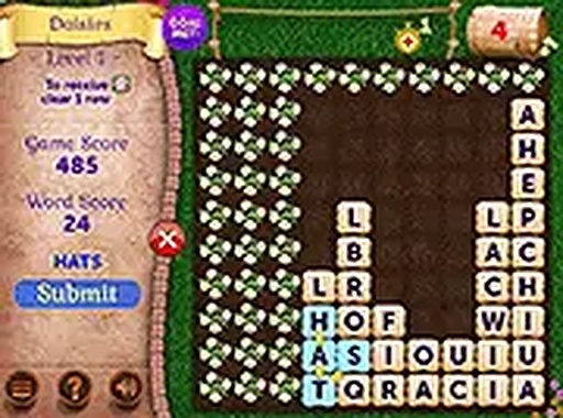 Letter Garden Word Puzzle Game