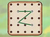 Colorful Rope Merge Puzzle