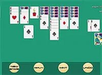 Klondike Solitaire Card Puzzle