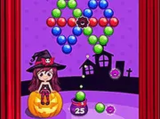Spooky Bubble Shooter Online Game