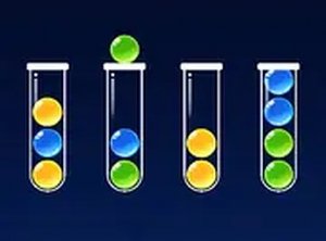 Sort Balls: Cones Puzzle Game