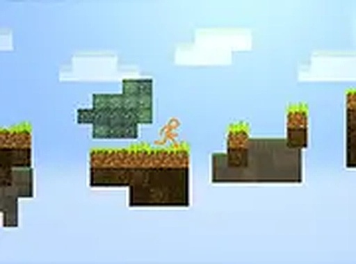 Stickman Parkour Skyblock Online Game