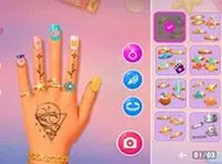 Summer Nail Design Dress Up